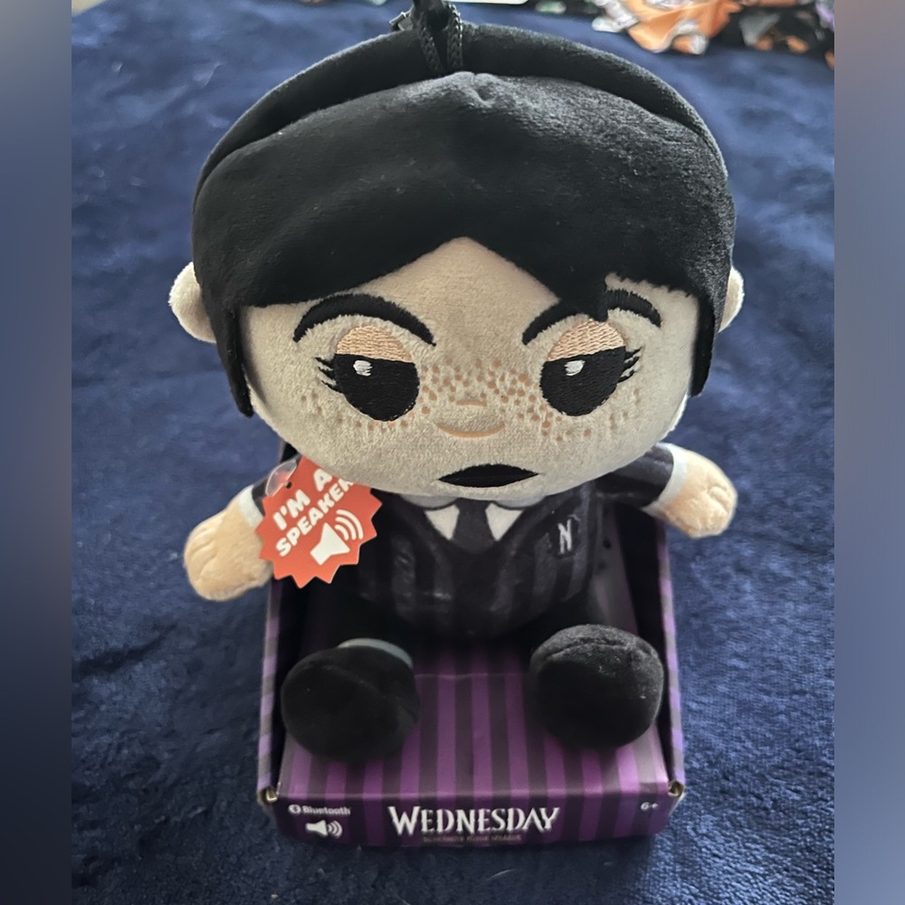 Wednesday plush Bluetooth speaker